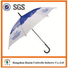Top Quality 23'*8k Plastic Cover golf umbrella with customers logo